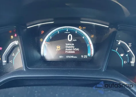 2019 Honda Civic Lx из США, поврежденный, VIN 2HGFC2F68KH552743